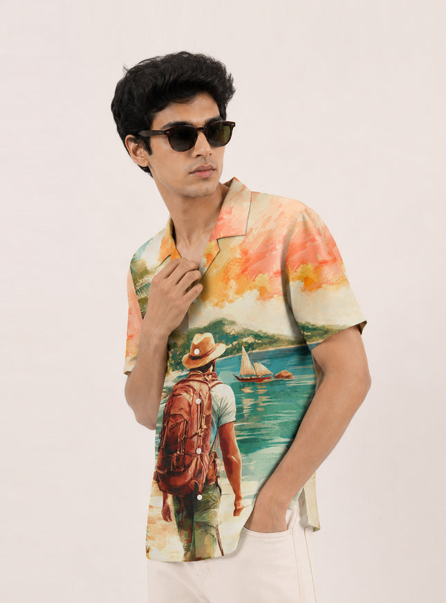 Solo Traveller Printed Shirt