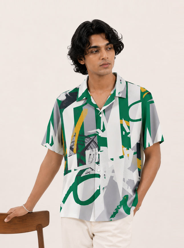 Time Machine Printed Shirt