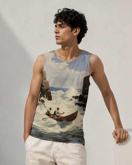 Breeze Water Printed Sando #125