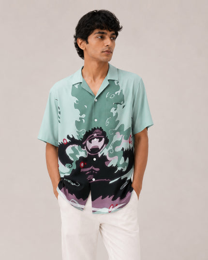 Dozu Art Printed Shirt