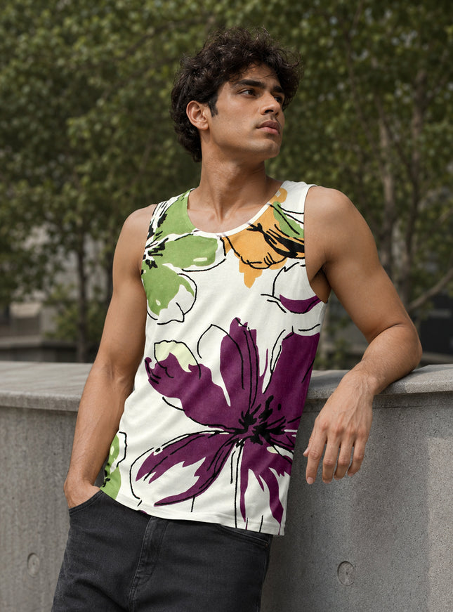 Floral Paint Art Sando #116