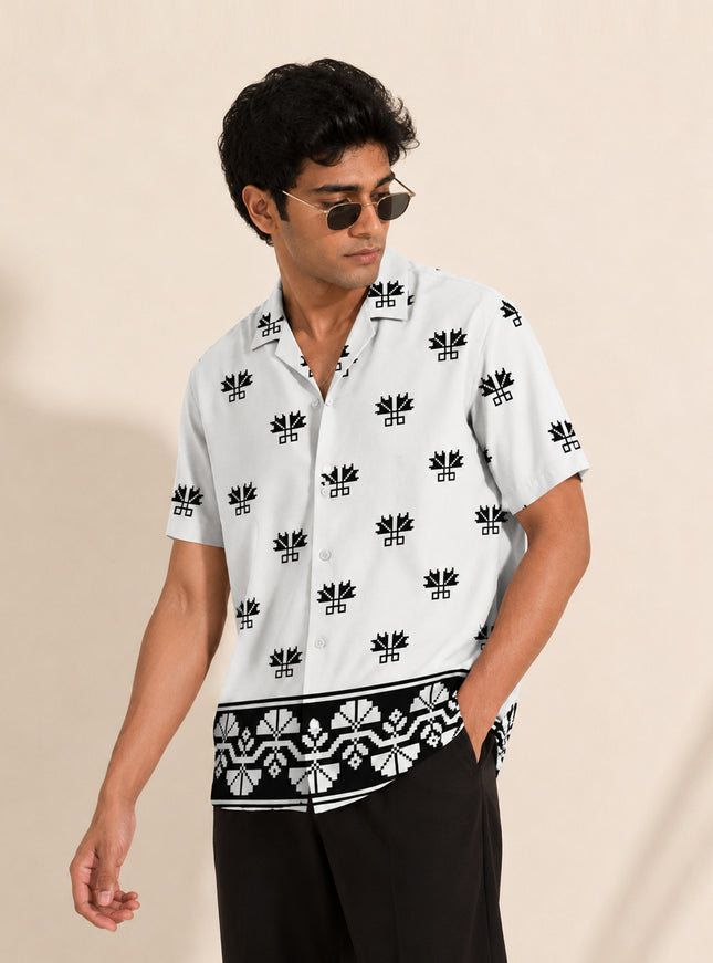 Folk Pattern Shirt