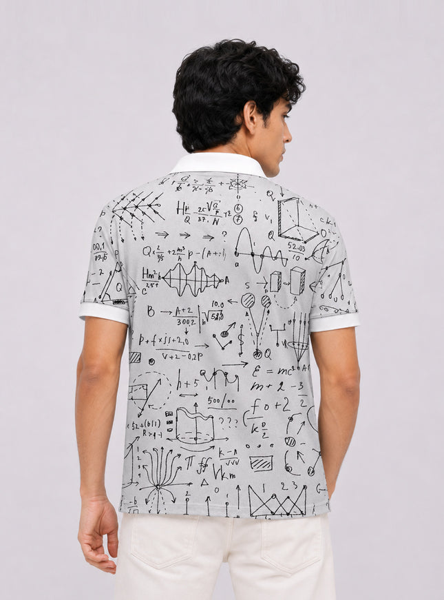 Geometrical Art Polo T-Shirt  #PP127