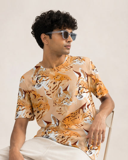 Cat Printed T-Shirt #PT123