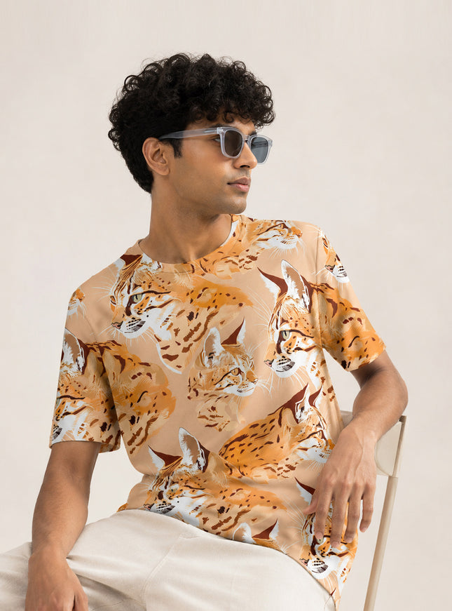 Cat Printed T-Shirt #PT123