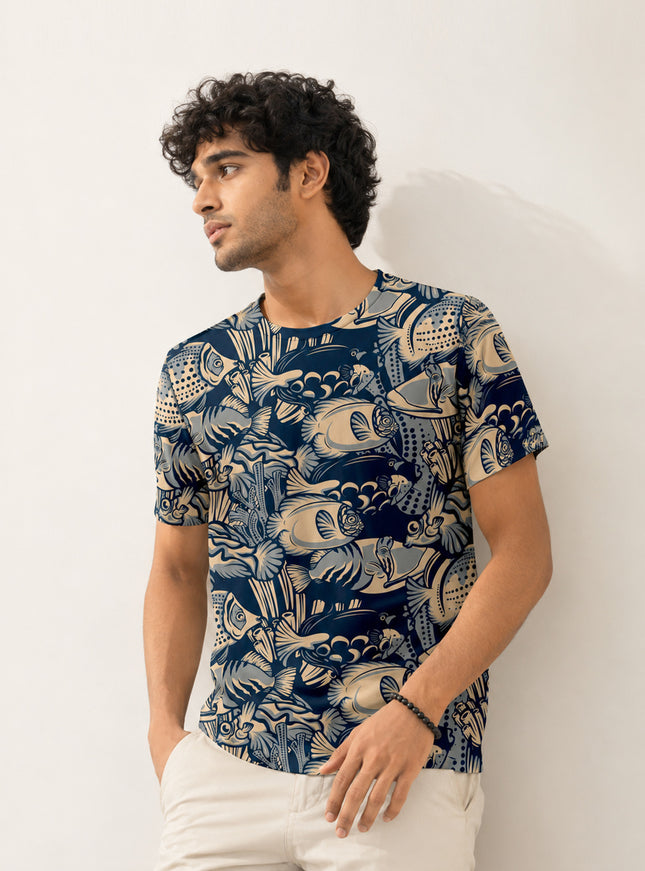 Fish Printed T-Shirt #PT121
