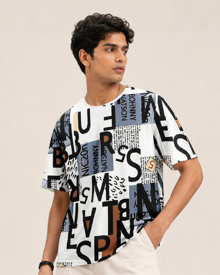 Alphabet Printed Tees #PT102