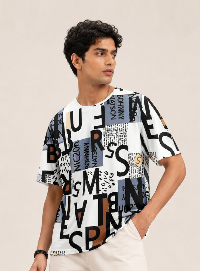 Alphabet Printed Tees #PT102