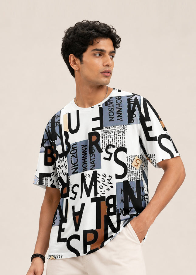 Alphabet Printed Tees #PT102