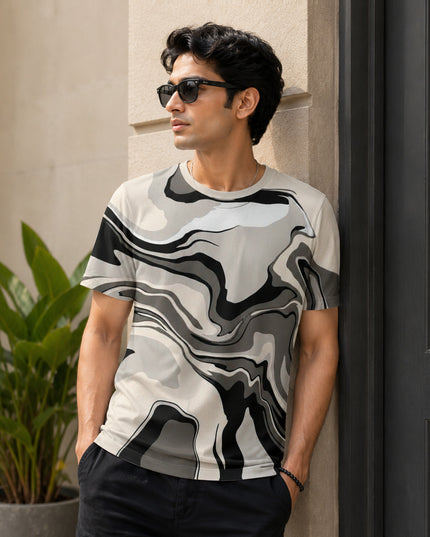 Paint Art Printed T-Shirt #PT161