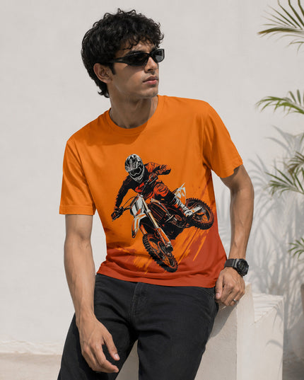 Bike Rider Printed T-Shirt #PT154