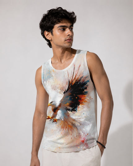 Eagle Printed Sando #119