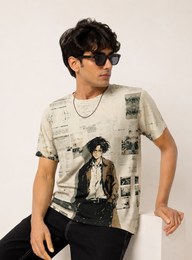 Levi Ackerman Printed Tees #PT118