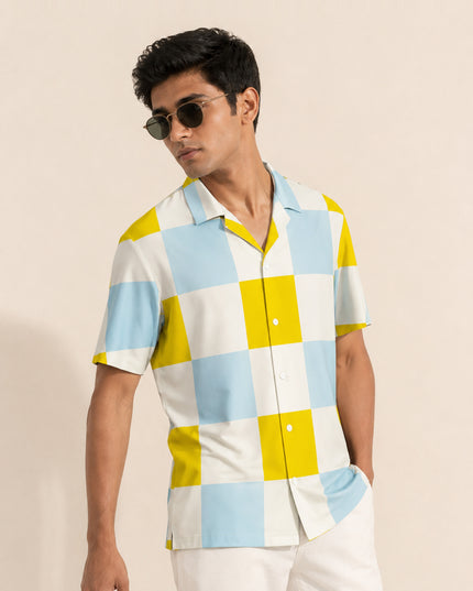 Checkboard Printed Shirt