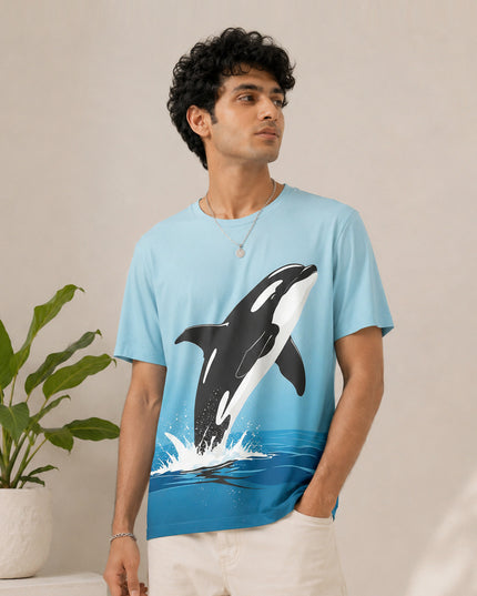 Dolphin Printed T-Shirt #PT135