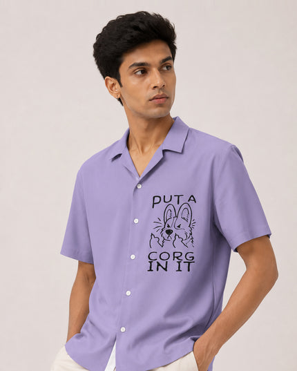 Puta Corg In It Printed Shirt