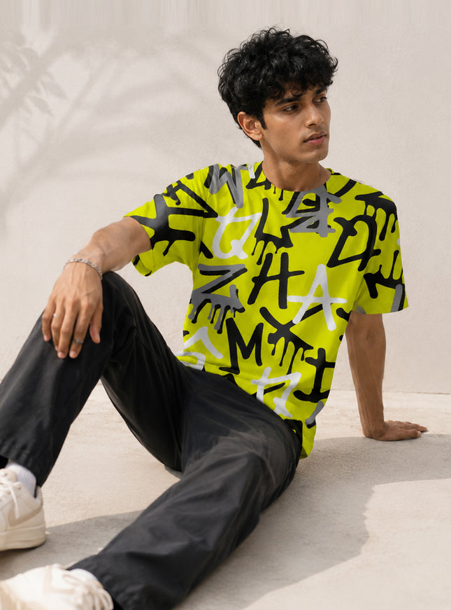 Alpha Print T-Shirt #PT167