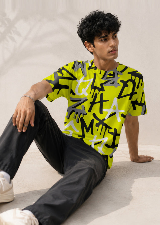 Alpha Print T-Shirt #PT167