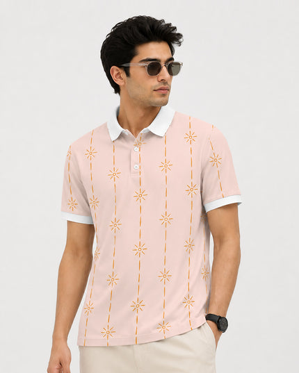 Retro Graphic Patterns Polo #PP180