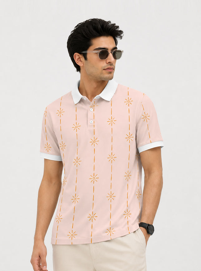 Retro Graphic Patterns Polo #PP180