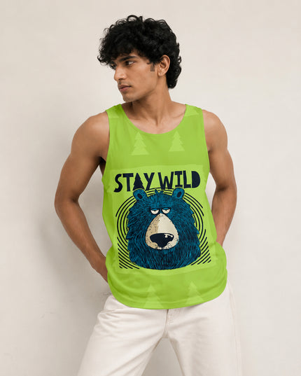 Stay Wild Printed Sando #148