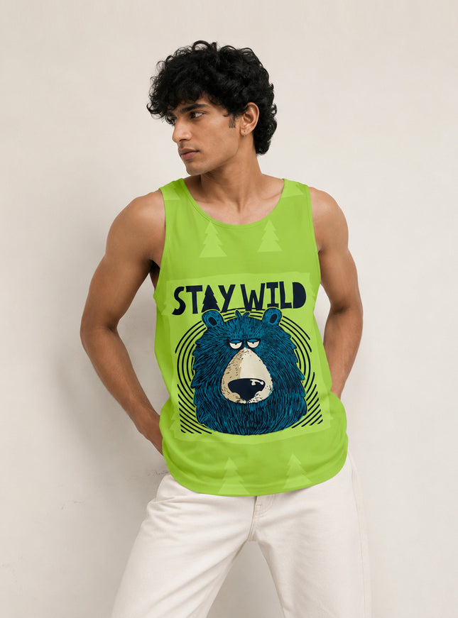 Stay Wild Printed Sando #148
