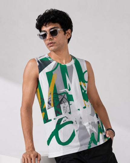 Time Zone Printed Sando #103
