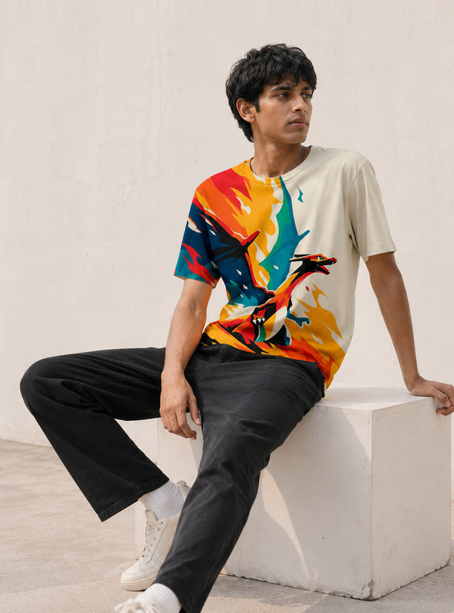 Baby Dragon Printed T-Shirt #PT159