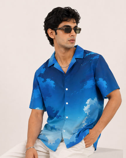 Vintage Sky Printed Shirt