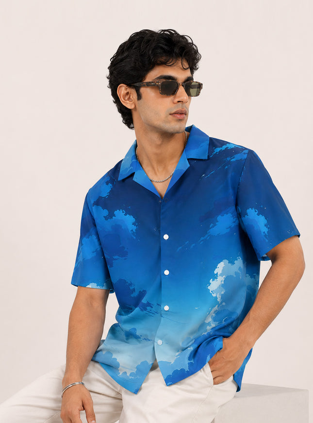 Vintage Sky Printed Shirt