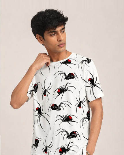 Spider Printed T-Shirt #PT133
