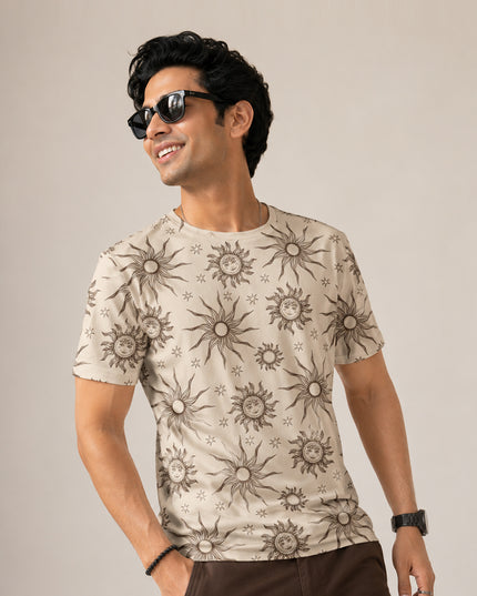 Sun Shine Printed T-Shirt #PT124