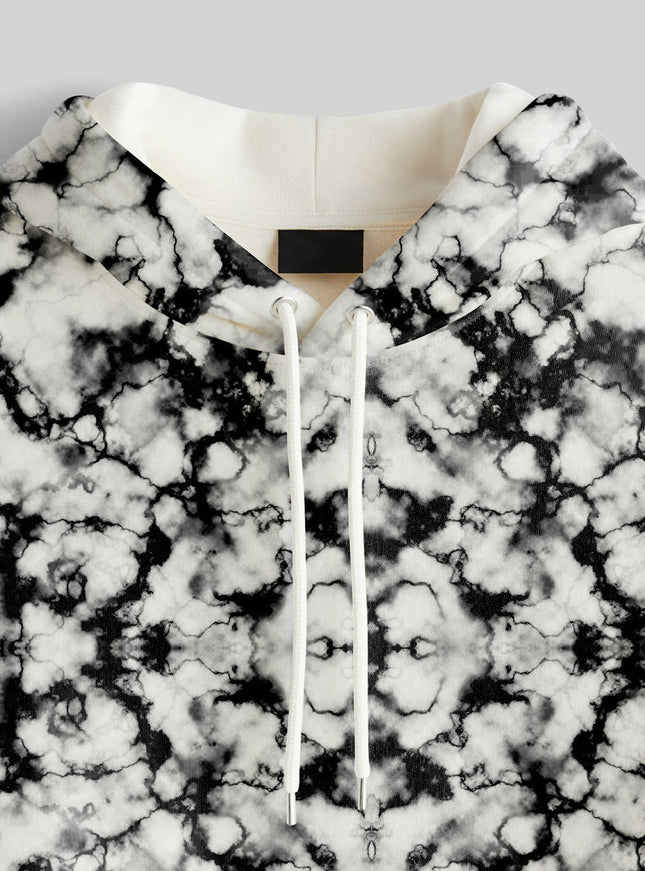 Clouds Printed Hoodie #102