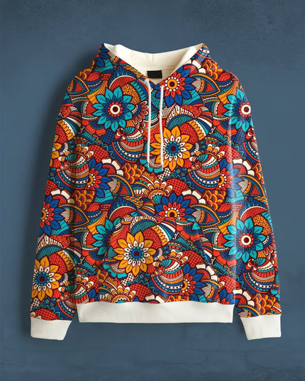 Mandala Art Printed Hoodie #120