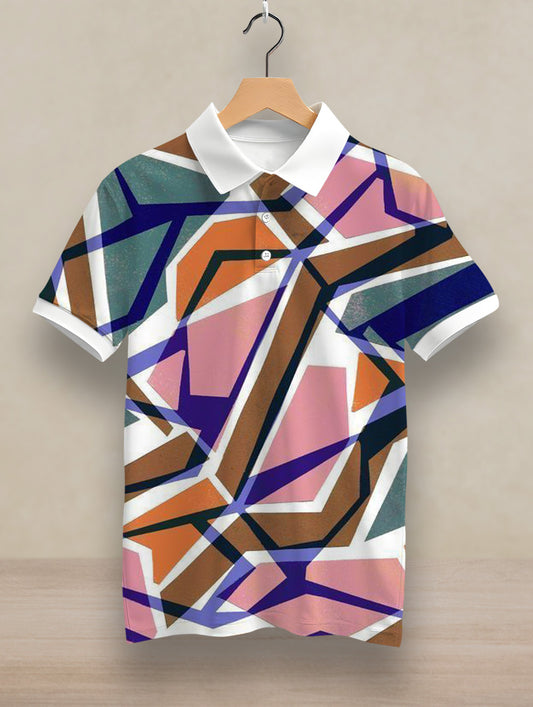 Artsy Printed Polo #PP104