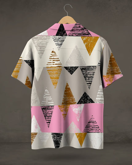 Geometric Prism Printed Shirt