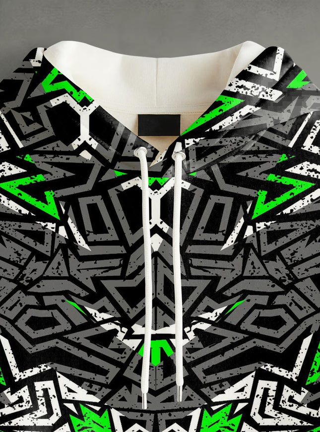 Biker Printed Hoodie #121