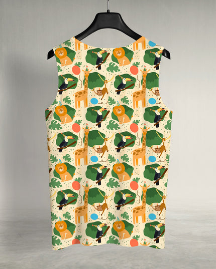 Animal Love Printed Sando #131