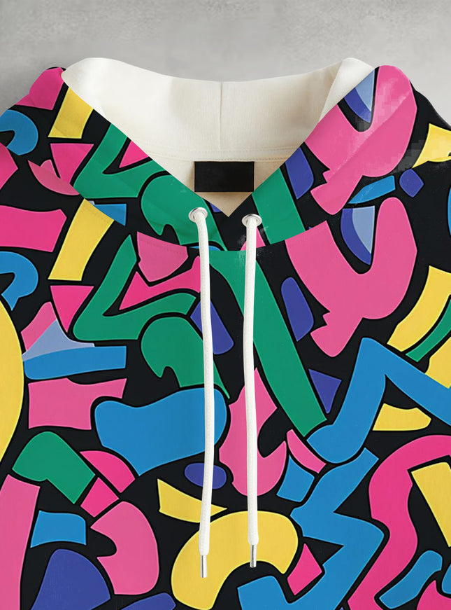 Candy Printed Hoodie #123