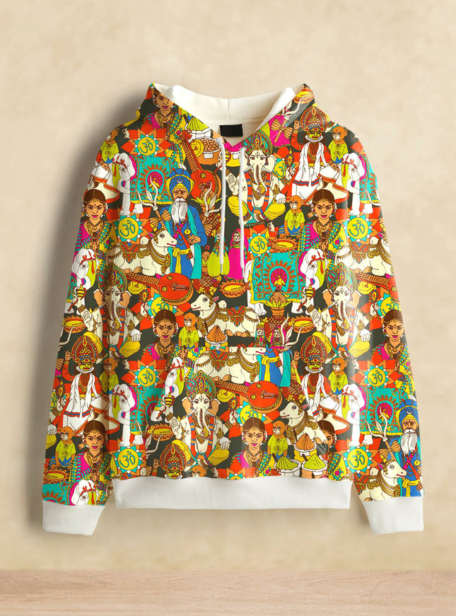 Goddess Printed Hoodie #122