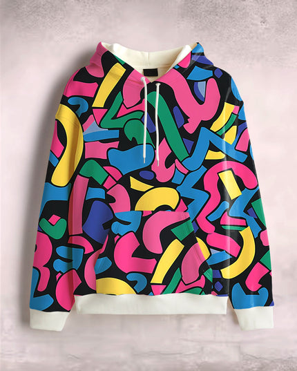 Candy Printed Hoodie #123