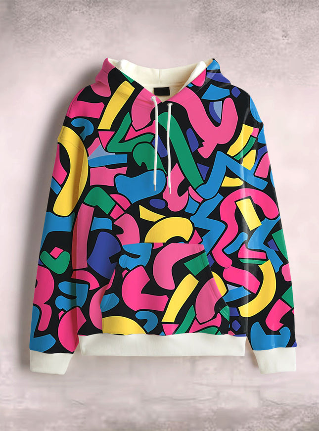 Candy Printed Hoodie #123