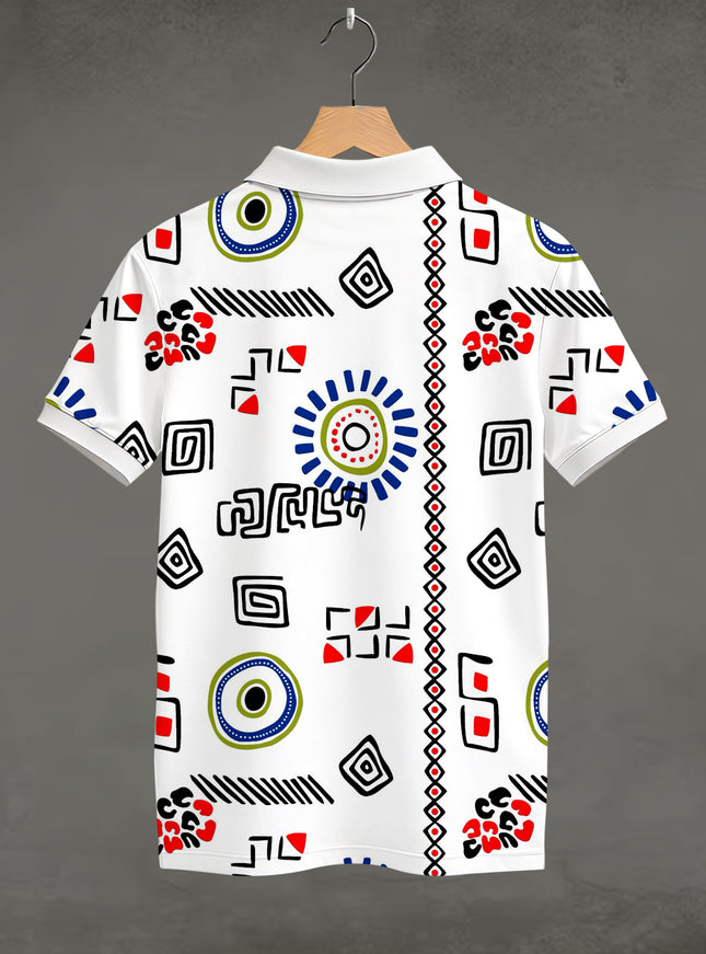 Ethnic Pop Art  Polo T-Shirt #PP188