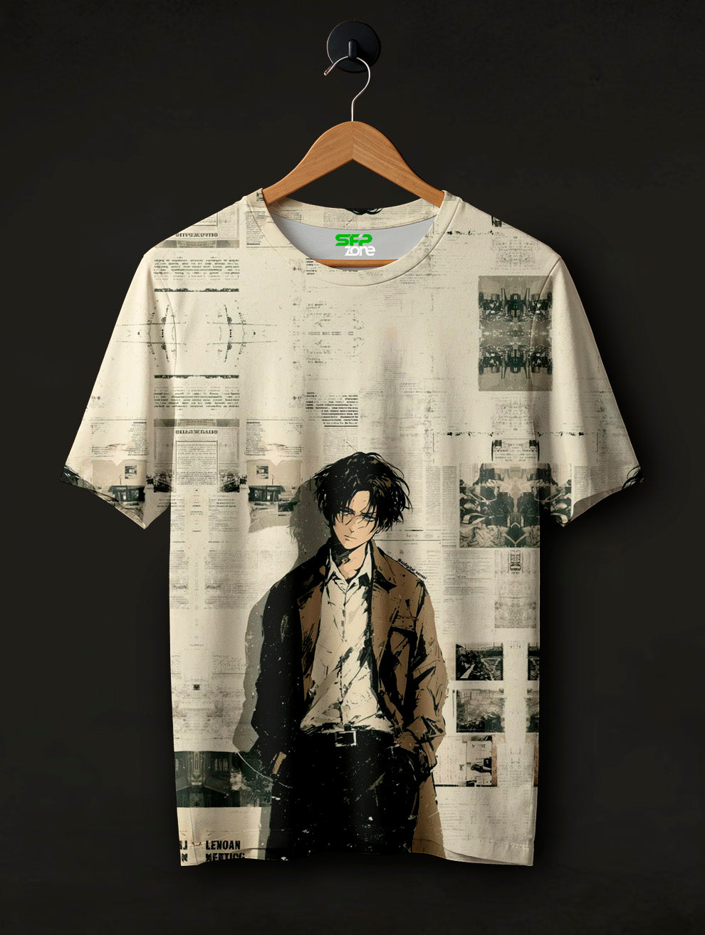 Levi Ackerman Printed Tees #PT118