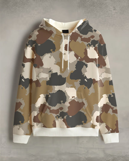 Camouflage Printed Hoodie #125