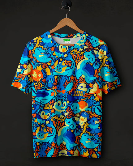 Crashing Waves Printed Tees #PT115