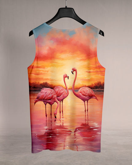 Vintage Swan Printed Sando #101