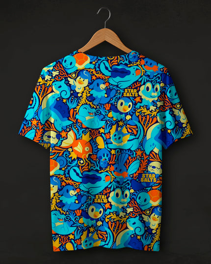 Crashing Waves Printed Tees #PT115