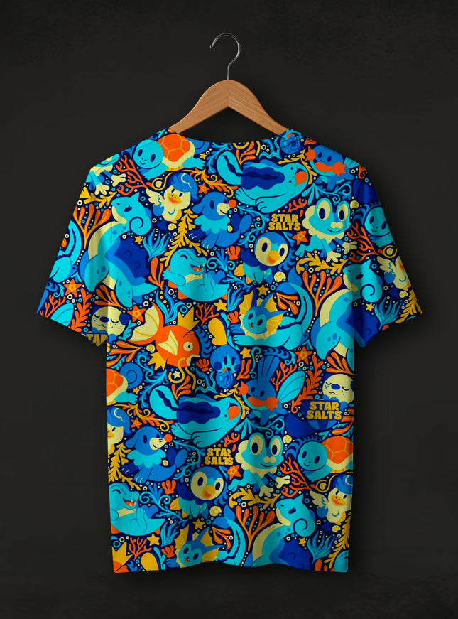 Crashing Waves Printed Tees #PT115