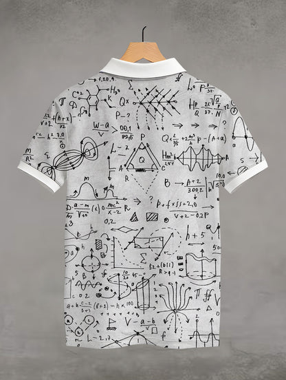 Geometrical Art Polo T-Shirt  #PP127